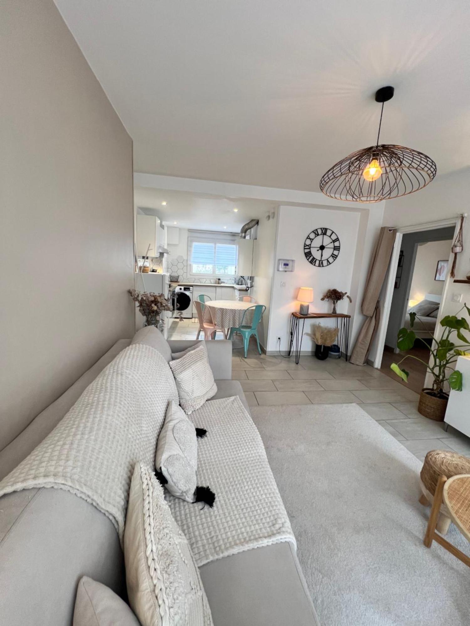 Le Bellevue - T3 - Gare & Les Jardins Darcy - Parking Free Apartment Дижон Екстериор снимка